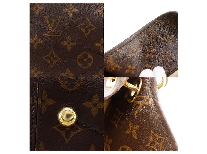 Borsa a Spalla Louis Vuitton Artsy Monogram Marrone - vista 13
