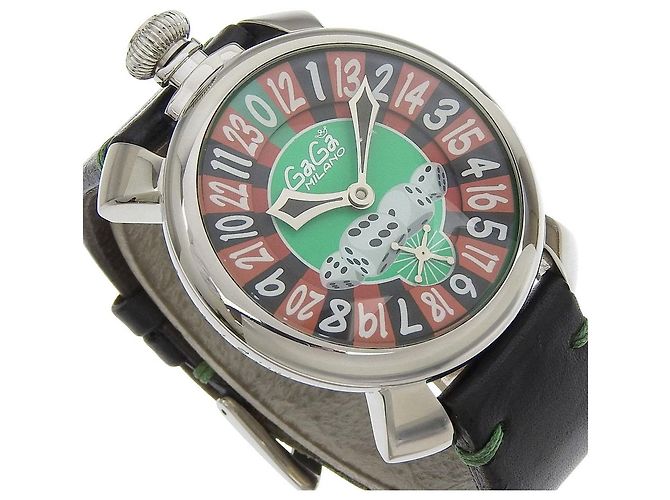 Autre Marque Gaga Milano Manuale48 Edelstahl Uhr - Ansicht 3