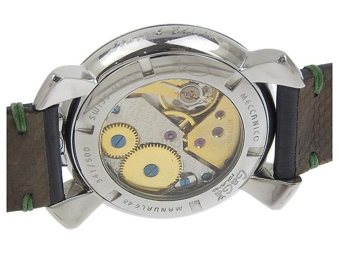 Autre Marque Gaga Milano Manuale48 Edelstahl Uhr - Ansicht 6