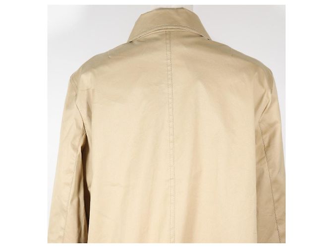 Abrigo de algodón y poliuretano Burberry Beige - vista 4