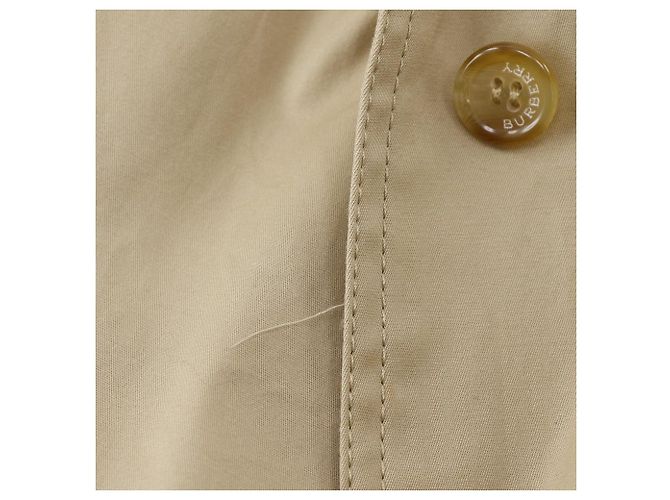 Abrigo de algodón y poliuretano Burberry Beige - vista 5