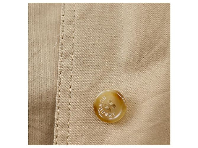 Abrigo de algodón y poliuretano Burberry Beige - vista 6