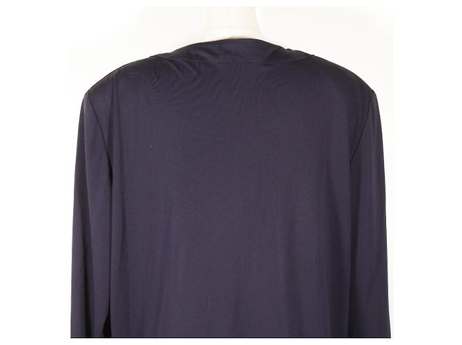 Autre Marque LEONARD Cardigan aus Acetat und Polyester Blau Marineblau - Ansicht 4