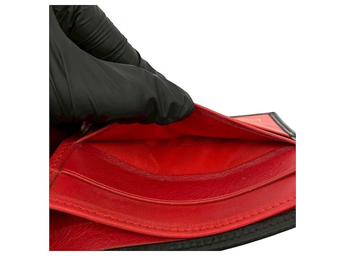 Cartera de cuero Christian Dior Negro - vista 10