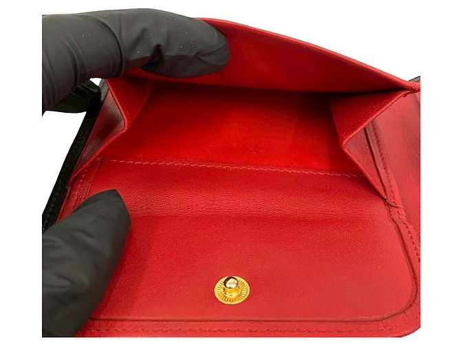 Cartera de cuero Christian Dior Negro - vista 11