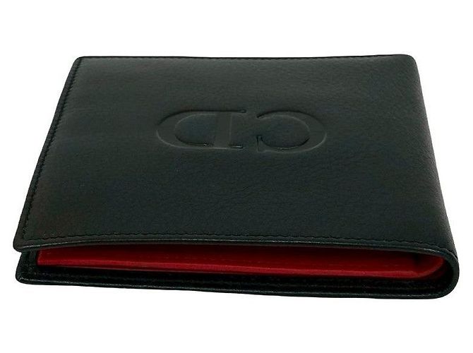 Cartera de cuero Christian Dior Negro - vista 6