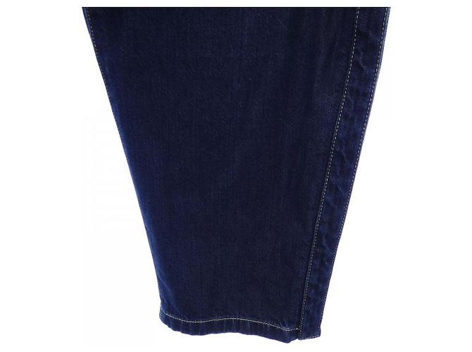 Pantalones Carrot en denim Louis Vuitton Azul Azul marino - vista 5