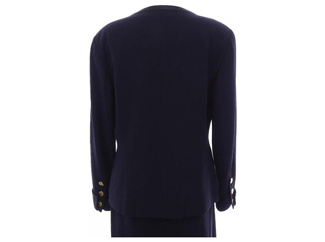 Conjunto de Traje Chanel Azul - vista 2