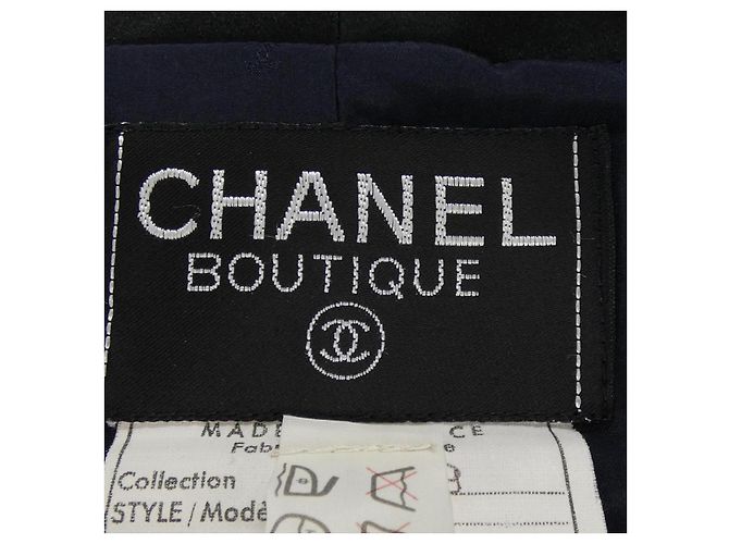 Conjunto de Traje Chanel Azul - vista 4