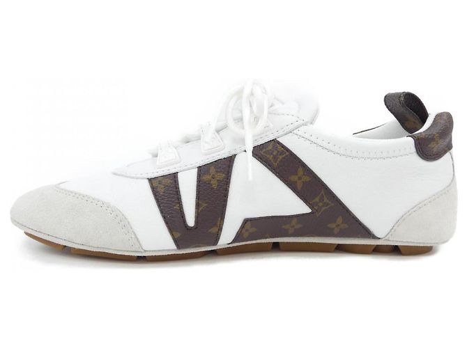 Sneakers Louis Vuitton LV Sneakers Marrone Bianco - vista 2