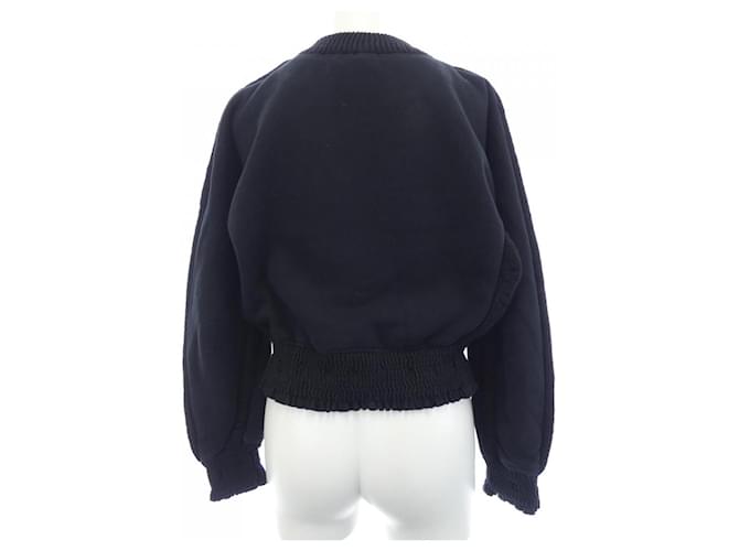 Chanel 24K Baumwoll-Sweatshirt Schwarz - Ansicht 2