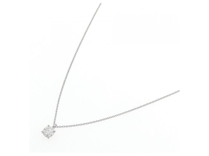 Autre Marque Collana di Diamanti PT900 PT850 Argento - vista 2