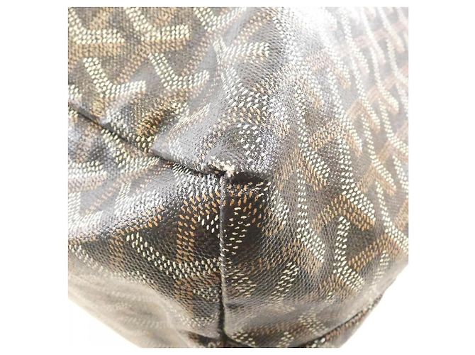 Goyard Saint Louis Canvas Tote Bag Schwarz - Ansicht 3