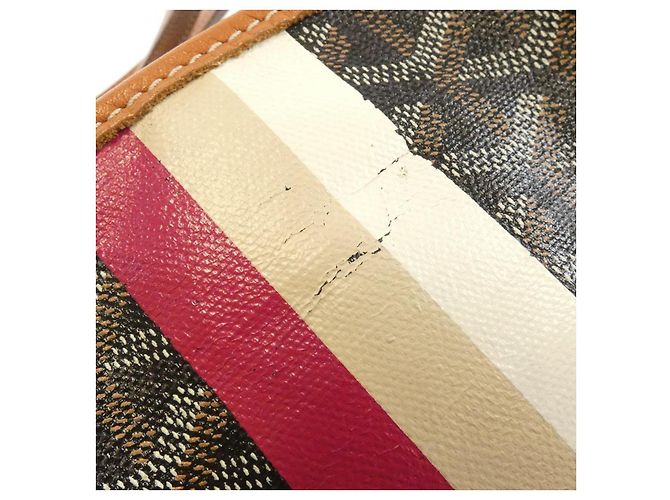 Goyard Saint Louis Canvas Tote Bag Schwarz - Ansicht 4