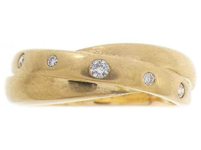 Autre Marque Vendome Au750 Diamantring Golden - Ansicht 2