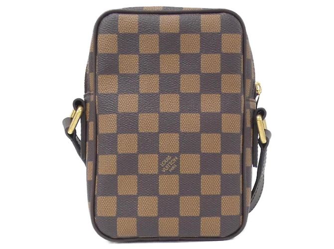 Borsa a tracolla Louis Vuitton Damier Friendship Amazon Marrone - vista 2