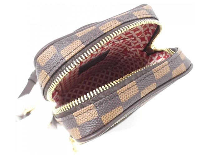 Borsa a tracolla Louis Vuitton Damier Friendship Amazon Marrone - vista 6