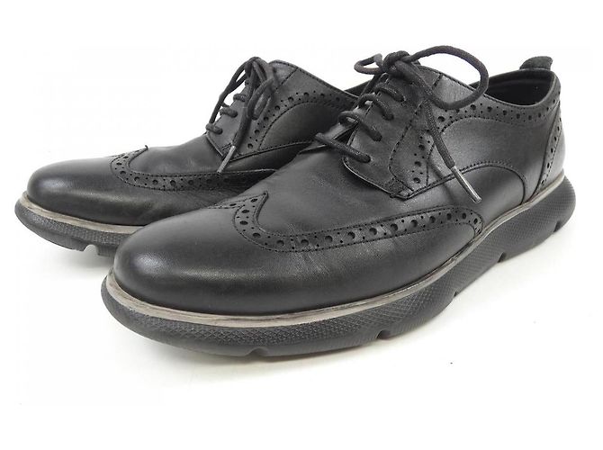 Autre Marque Leder Schuhe COLE HAAN Schwarz - Ansicht 3