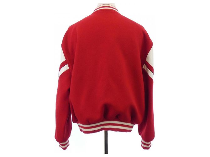 Céline CELINE Chaqueta Teddy Jackson Chaqueta Stadium Roja - vista 2