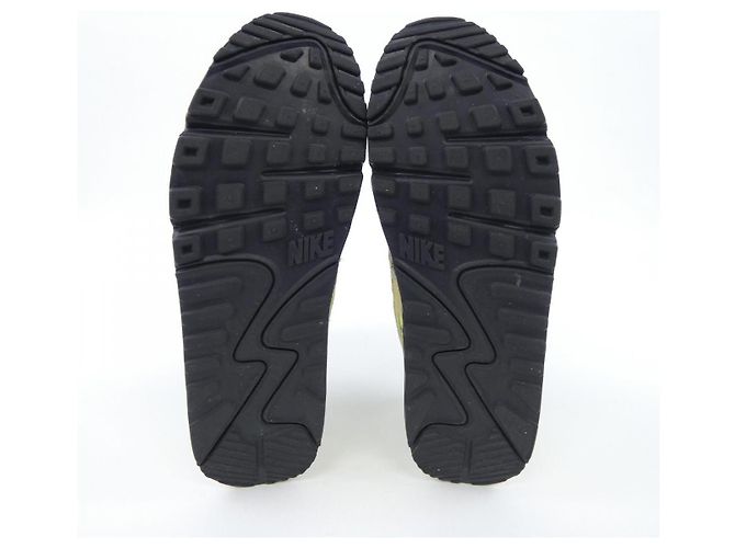 Autre Marque NIKE Sneaker Schwarz Beige Gelb - Ansicht 4