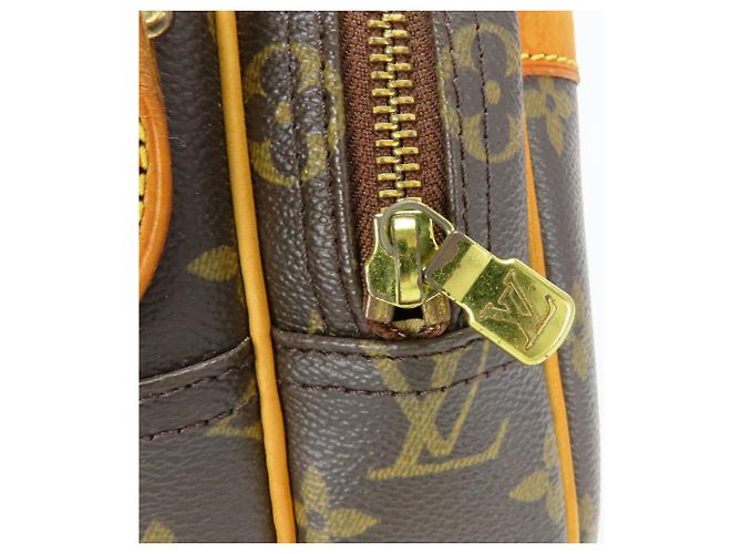 Borsa a tracolla Louis Vuitton Reporter PM Monogram Marrone - vista 10