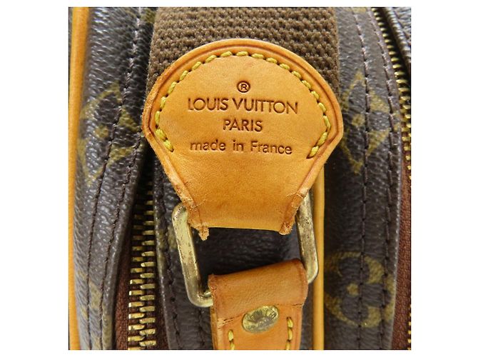 Borsa a tracolla Louis Vuitton Reporter PM Monogram Marrone - vista 11