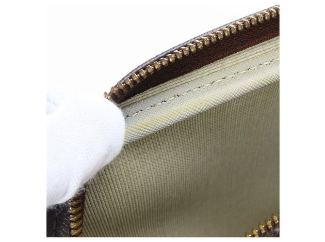 Borsa a tracolla Louis Vuitton Reporter PM Monogram Marrone - vista 15