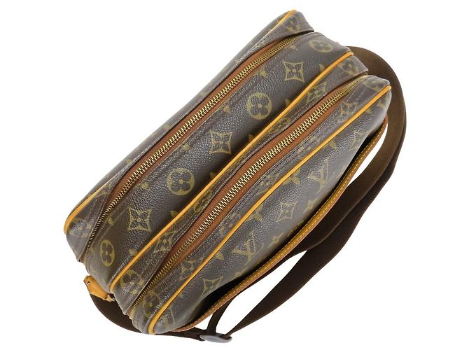 Borsa a tracolla Louis Vuitton Reporter PM Monogram Marrone - vista 5