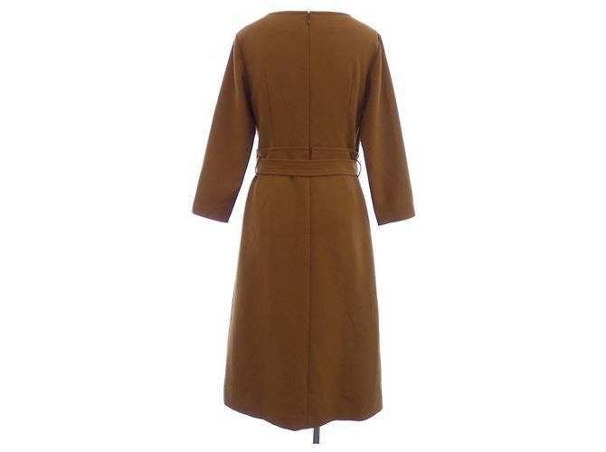 Autre Marque Vestido UNITED ARROWS Castaño - vista 2