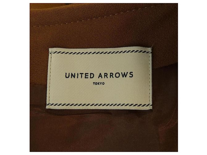 Autre Marque Vestido UNITED ARROWS Castaño - vista 4