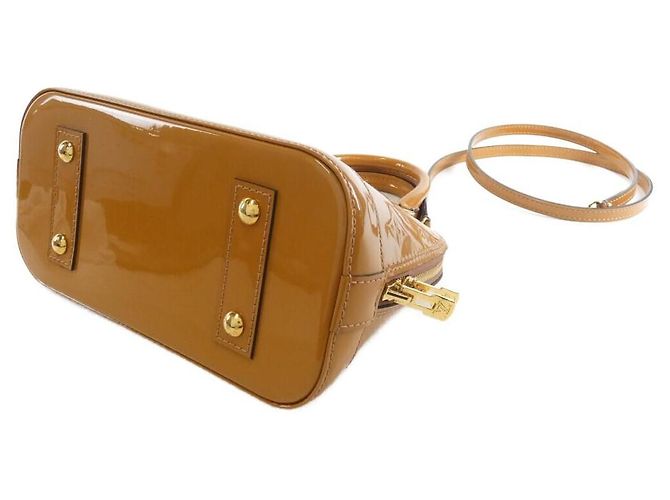 Borsa Louis Vuitton Alma BB Vernis Rosa - vista 2