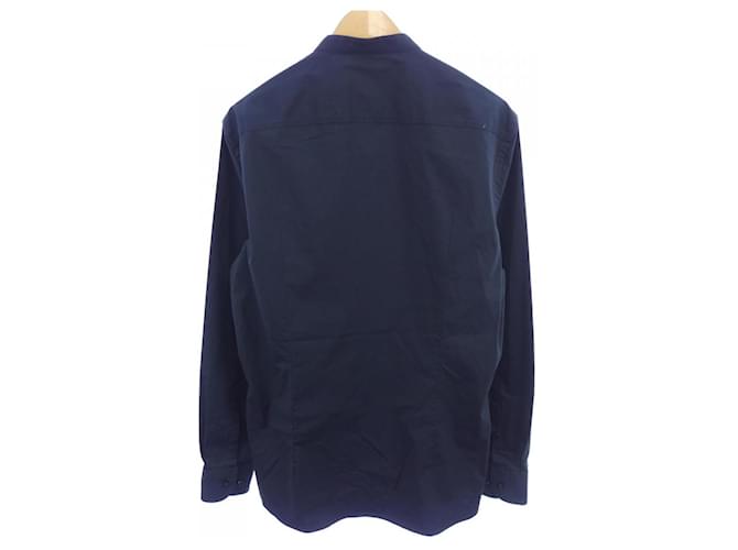 Hugo Boss Camisa BOSS de algodón Azul Azul marino - vista 2
