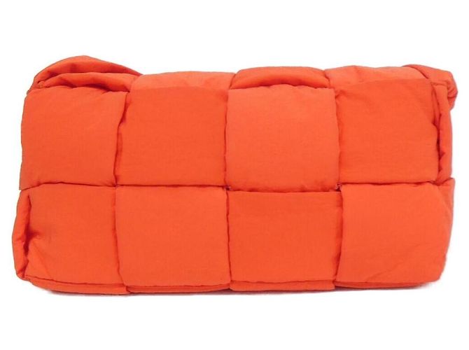 Borsa a tracolla in nylon Bottega Veneta Rosso - vista 2