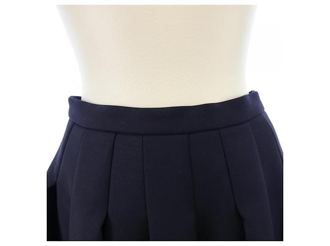 Falda Christian Dior Azul Azul marino - vista 5