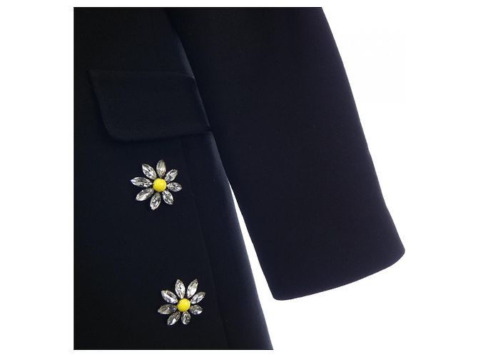 Dolce & Gabbana Abrigo de lana Dolce&Gabbana Negro - vista 6