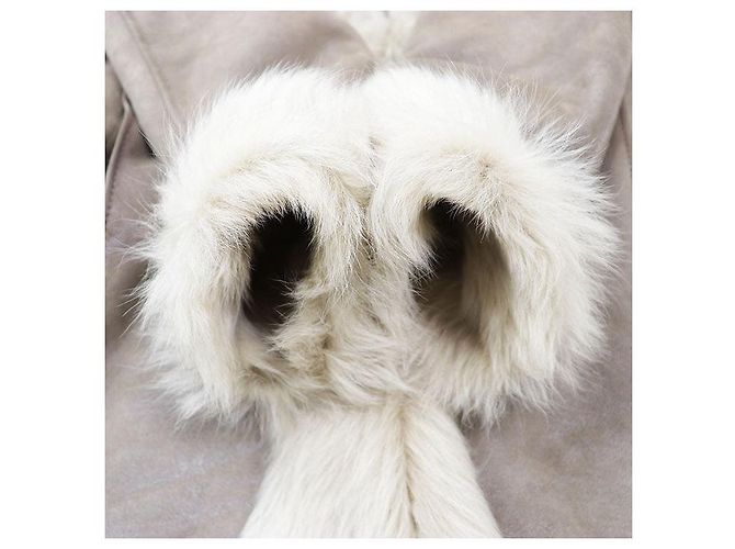 Autre Marque Abrigo de shearling NORTH BEACH Castaño - vista 7
