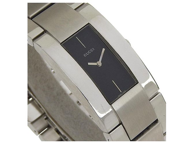 Reloj Gucci 4600M de acero inoxidable Negro - vista 3