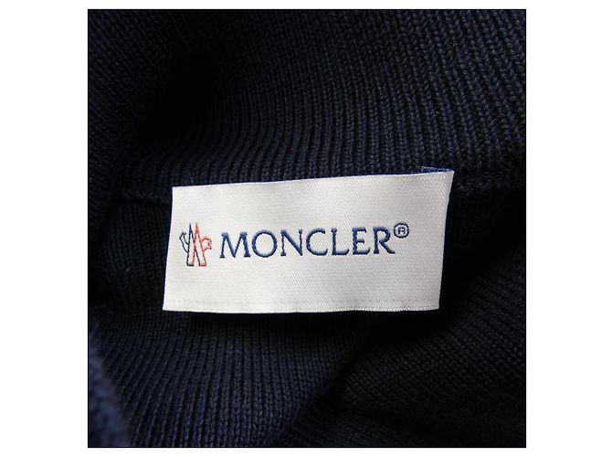 Chaqueta de plumón Moncler Azul Azul marino - vista 4
