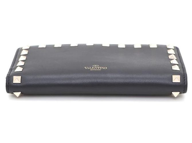 Valentino Portafoglio lungo con borchie Nero - vista 7