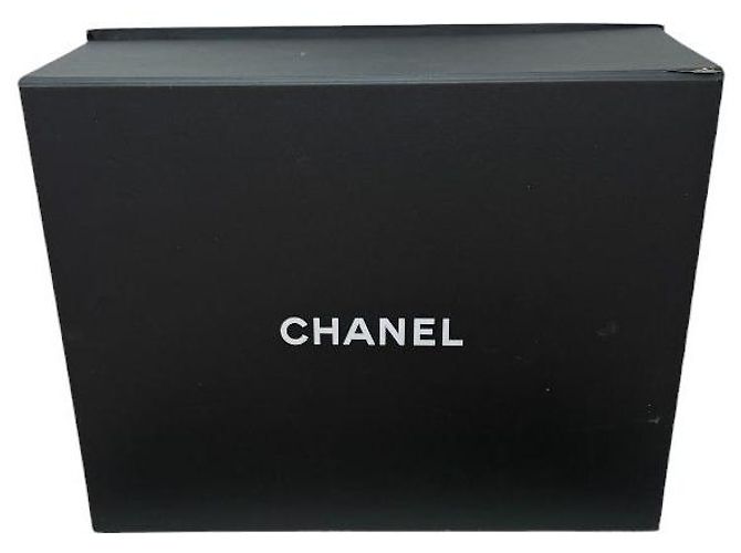 Chanel Borsa Flap Classica Media Nera Nero - vista 9