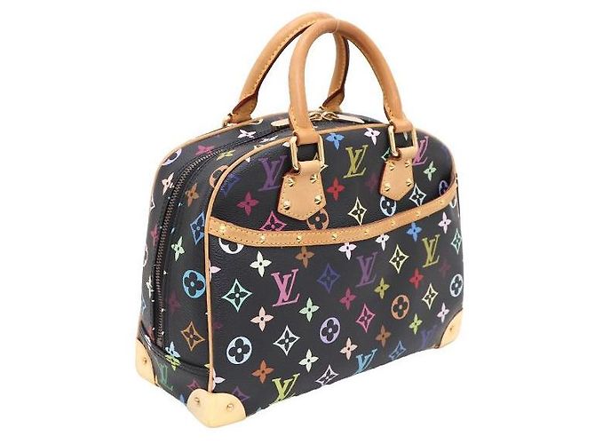 Louis Vuitton Borsa Tote Trouville Multi Black Nero - vista 2