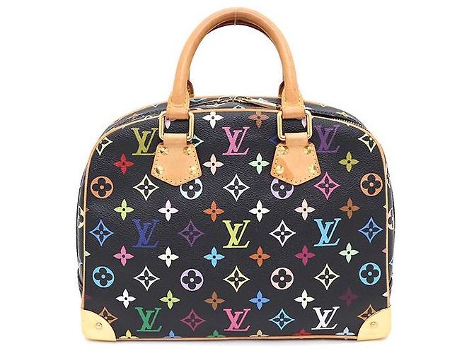 Louis Vuitton Borsa Tote Trouville Multi Black Nero - vista 3