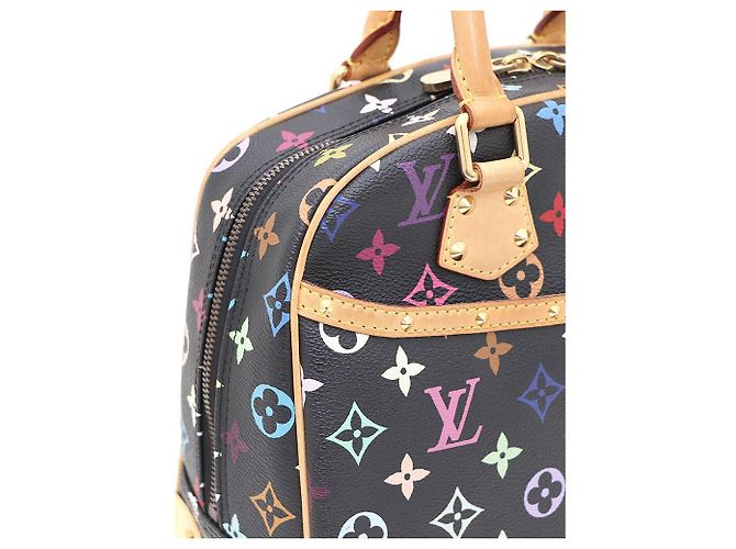 Louis Vuitton Borsa Tote Trouville Multi Black Nero - vista 6