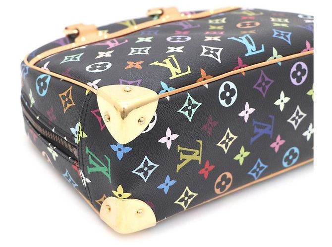 Louis Vuitton Borsa Tote Trouville Multi Black Nero - vista 7