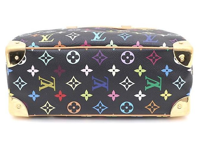 Louis Vuitton Borsa Tote Trouville Multi Black Nero - vista 8