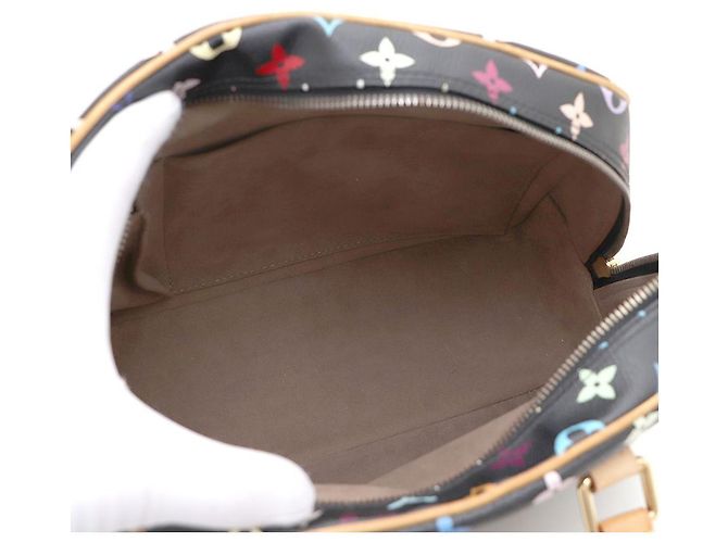 Louis Vuitton Borsa Tote Trouville Multi Black Nero - vista 9