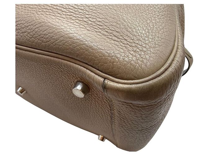 Hermès Borsa a Spalla Lindy Clémence Marrone - vista 9
