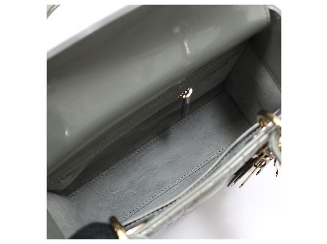 Piccola borsa a tracolla Lady Dior Marrone - vista 11