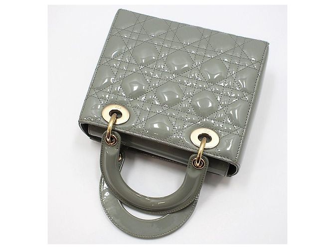 Piccola borsa a tracolla Lady Dior Marrone - vista 4
