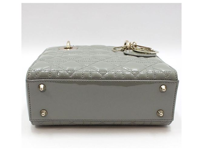 Piccola borsa a tracolla Lady Dior Marrone - vista 5
